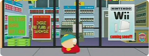 image d'un magasin de jeu vidéo  dans south park